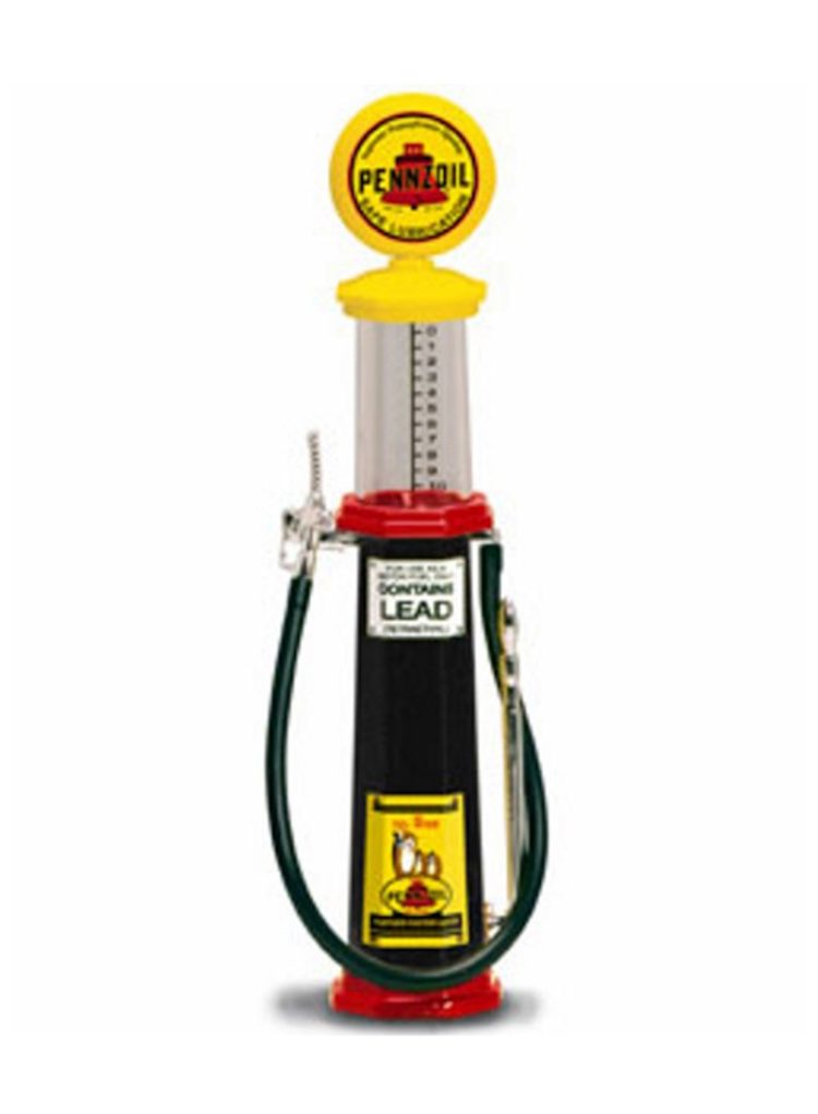 Lucky Die Cast - 1:18 Gas Pump - Pennzoil Safe Lubrication (Cylinder)