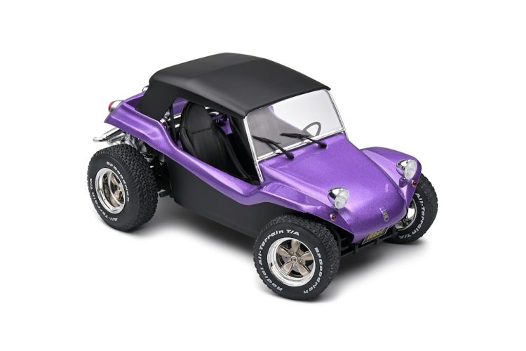 Solido - 1:18 Meyers Manx Buggy Soft Roof 1968 – Purple Metallic - Image 9