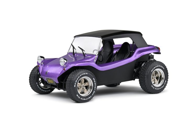 Solido - 1:18 Meyers Manx Buggy Soft Roof 1968 – Purple Metallic