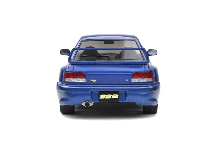 Solido - 1:18 Subaru Impreza 22B 1998 – Sonic Blue - Image 3