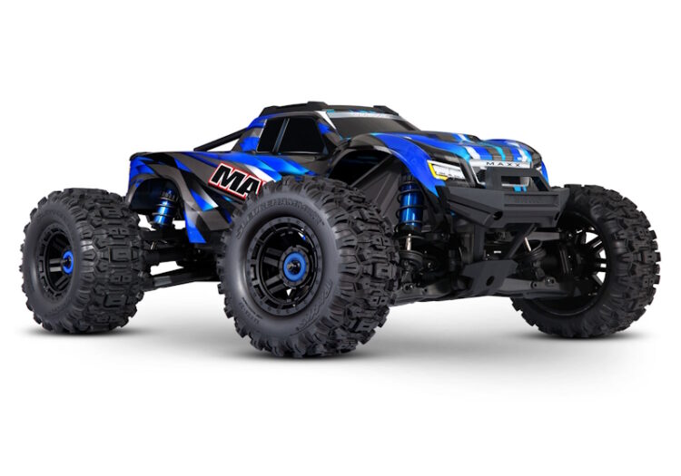 Traxxas - MAXX w/ WideMAXX - Blue - Image 3