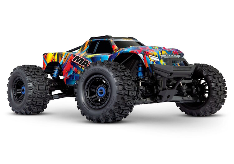 Traxxas - MAXX w/ WideMAXX - Blue - Image 4