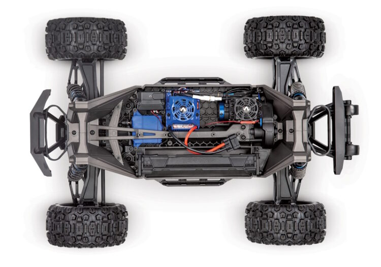 Traxxas - MAXX w/ WideMAXX - Blue - Image 6