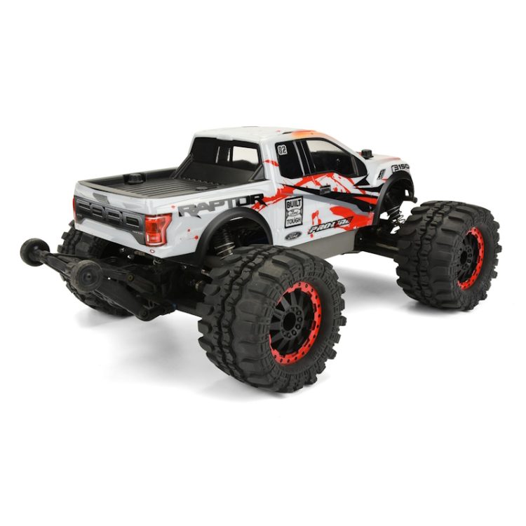 Pro-Line - 1:10 2017 Ford F-150 Raptor, Clear Body Stampede - Image 3