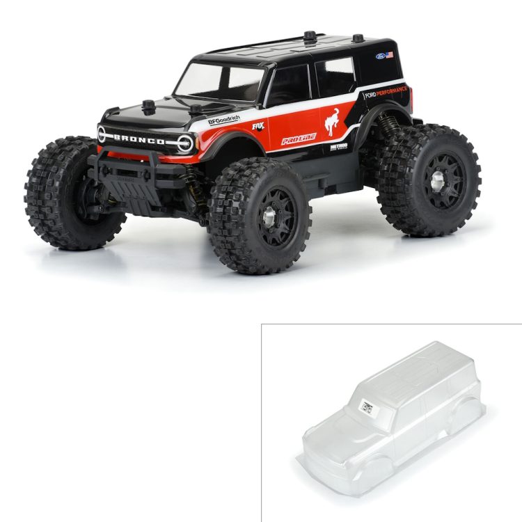 Pro-Line - 1:10 2021 Ford Bronco Clear Body for Stampede / M/T