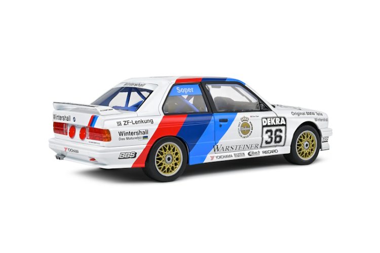 Solido - 1:18 BMW E30 M3 – DTM Championship – 1989 #36 Soper - Image 4