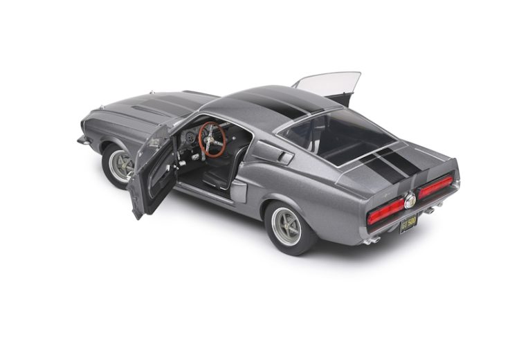 Solido – 1:18 Shelby GT500 1967 – Grey & Black Stripes - Image 7