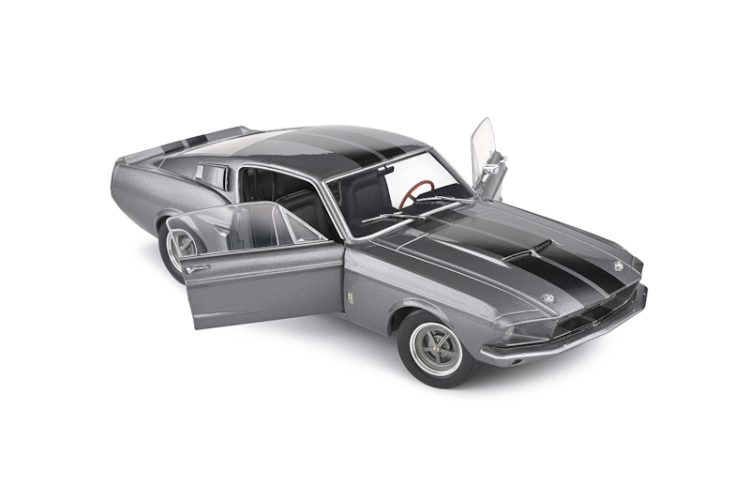 Solido – 1:18 Shelby GT500 1967 – Grey & Black Stripes - Image 8