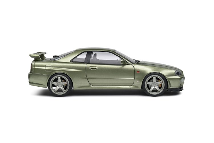 Solido - 1:18 Nissan GT-R (R34) 1999 – Green Metallic - Image 5