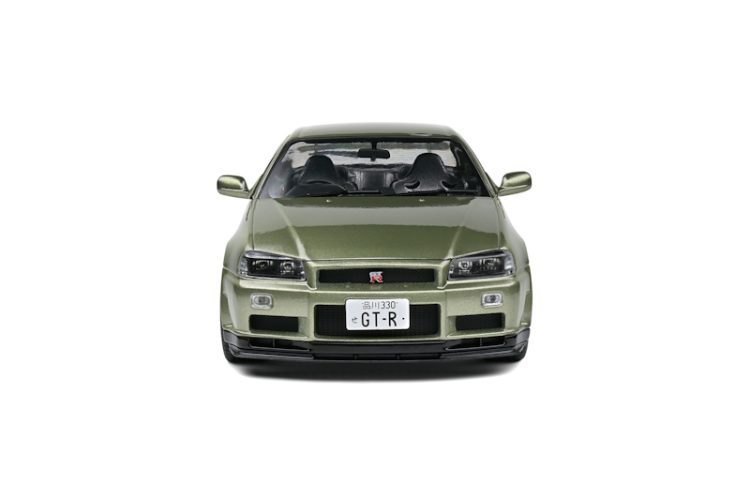 Solido - 1:18 Nissan GT-R (R34) 1999 – Green Metallic - Image 6