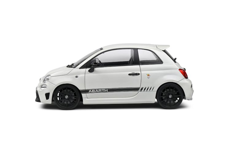 Solido - 1:18 Fiat F595 Abarth - Ghiaccio White - 2022 - Image 2