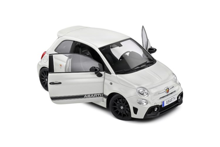 Solido - 1:18 Fiat F595 Abarth - Ghiaccio White - 2022 - Image 8