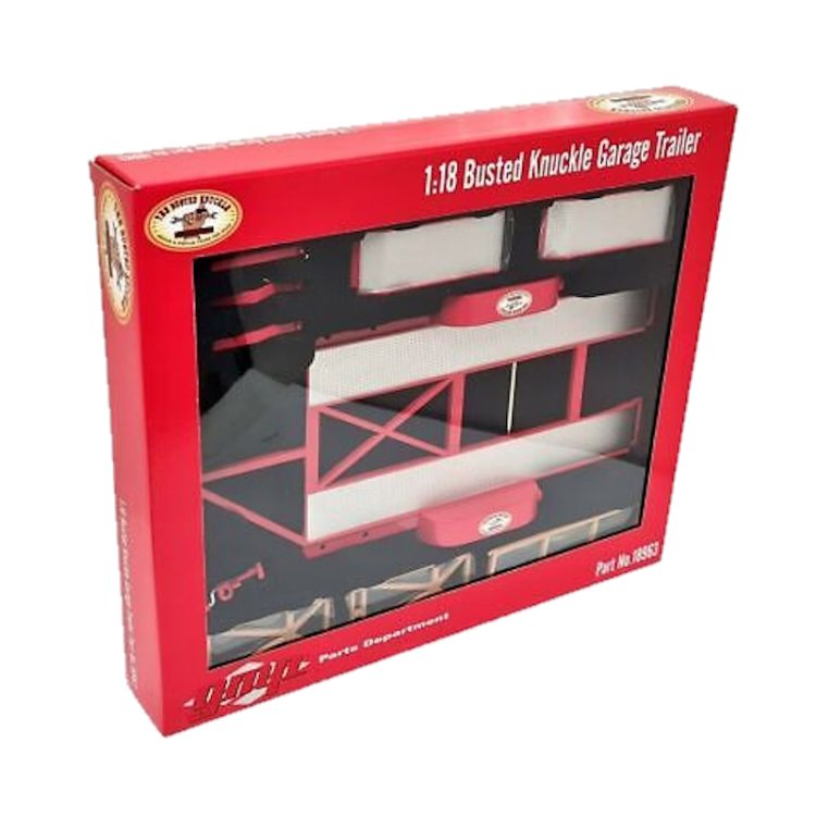 Greenlight - 1:18 Tandem Car Trailer - The Busted Knuckle Garage - Image 3