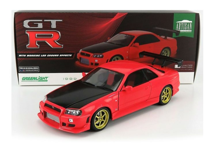 Greenlight - 1:18 1999 Nissan Skyline GT-R (BNR34) - Image 4