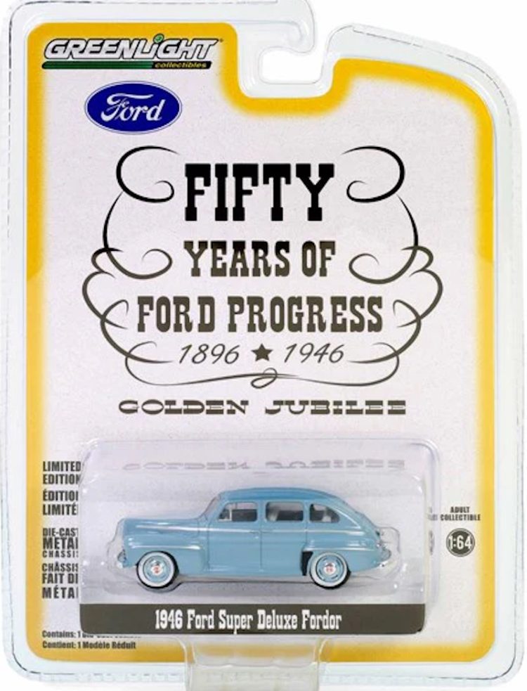 Greenlight - 1:64 1946 Ford Super Deluxe Fordor - Anniversary Collection Series 16 - Image 2