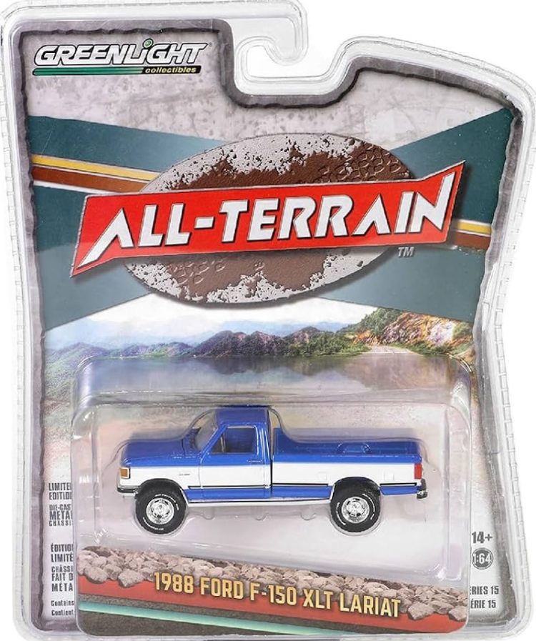 Greenlight - 1:64 1988 Ford F-150 XLT Lariat - All-Terrain Series 15 (Chase) - Image 2