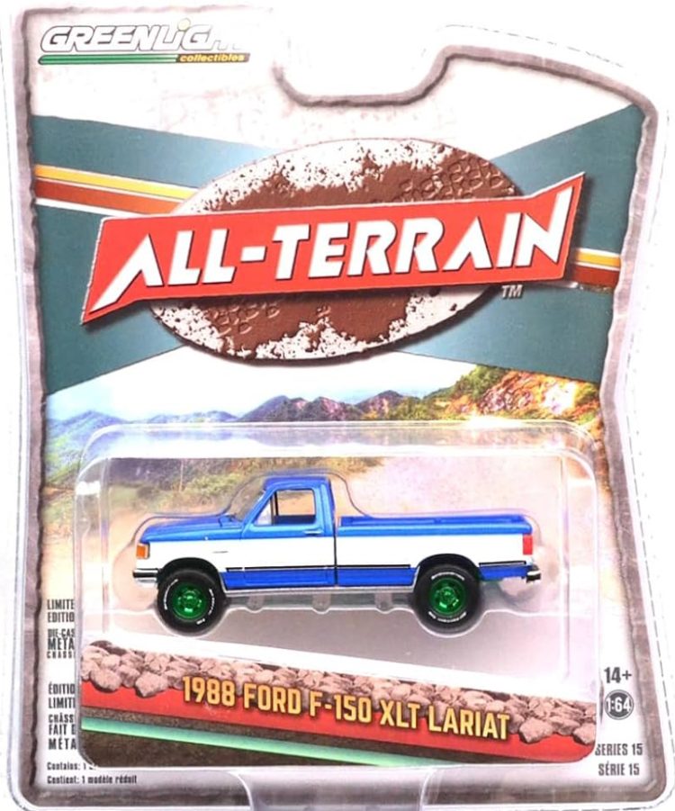 Greenlight - 1:64 1988 Ford F-150 XLT Lariat - All-Terrain Series 15 (Chase) - Image 3