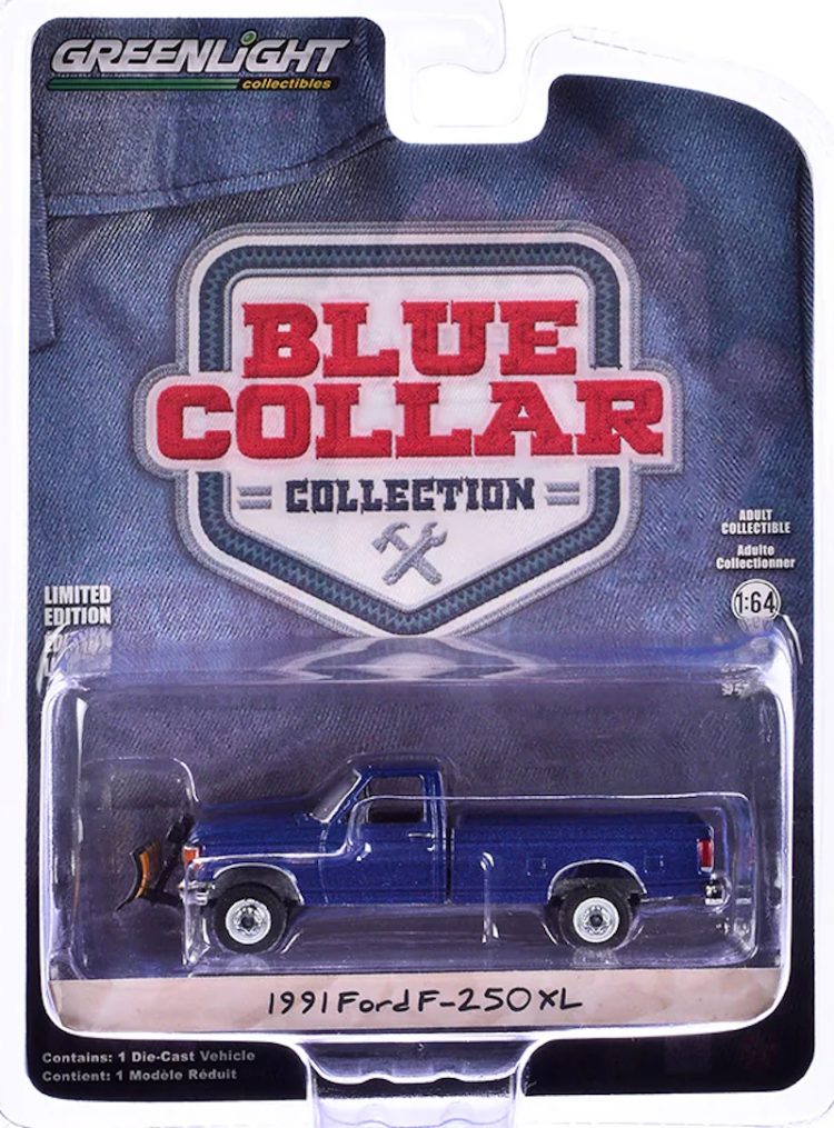 Greenlight - 1:64 1991 Ford F-250 XL - Blue Collar Collection Series 13 - Image 2