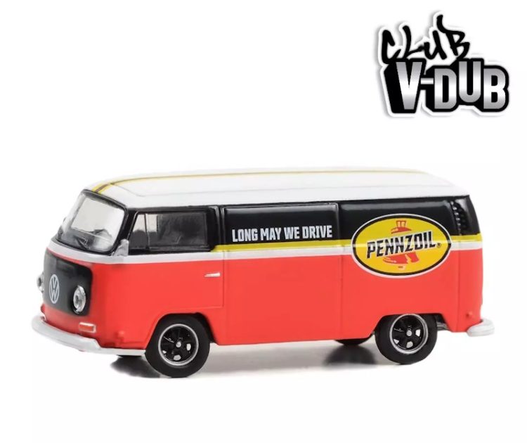 Greenlight - 1:64 1969 Volkswagen Type 2 Panel Van - Club V-Dub Series 18