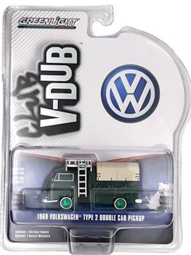 Greenlight - 1:64 1969 Volkswagen Type 2 Double Cab Pickup - Club V-Dub Series 18 - Image 2