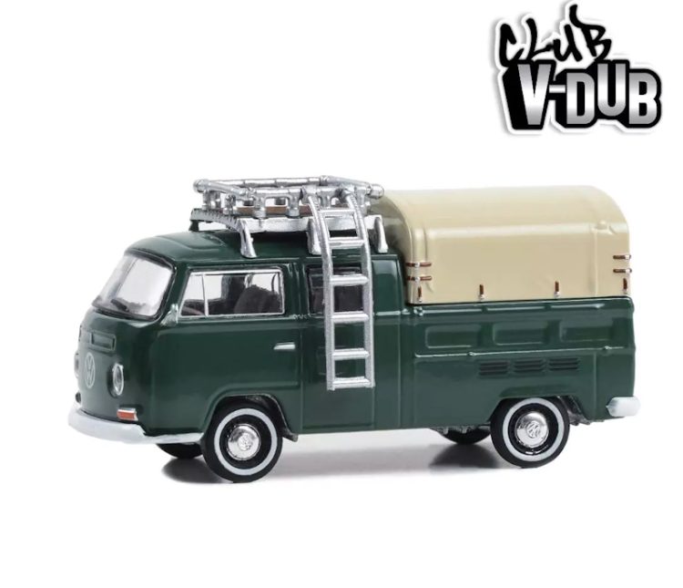 Greenlight - 1:64 1969 Volkswagen Type 2 Double Cab Pickup - Club V-Dub Series 18