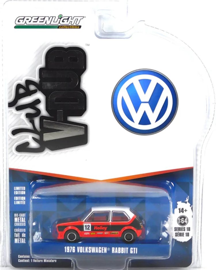 Greenlight -1:64 1976 Volkswagen Rabbit GTI - Club V-Dub Collection 18 - Image 2