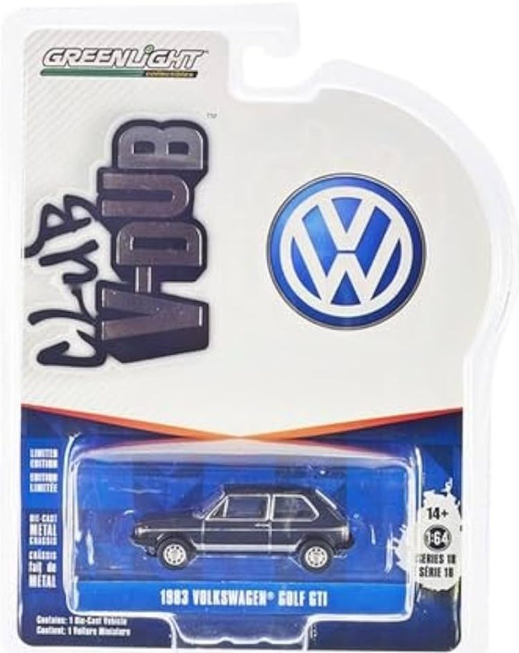 Greenlight - 1:64 1983 Volkswagen Golf GTI - Club V-Dub Series 18 - Image 2