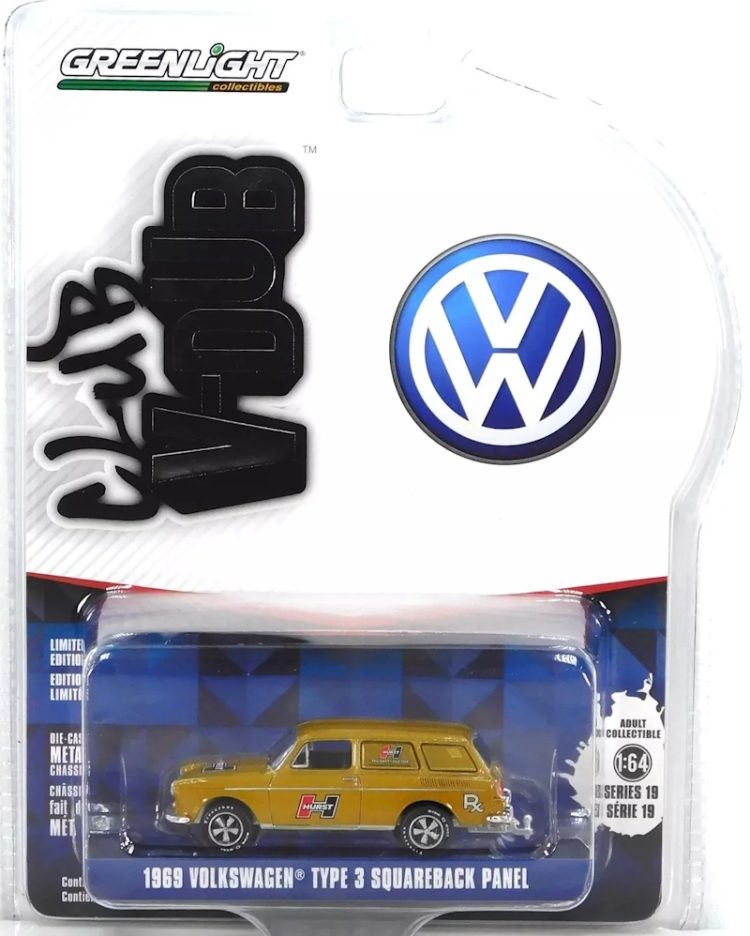 Greenlight - 1:64 1969 Volkswagen Type 3 Squareback Panel - Club V-Dub Series 19 - Image 2