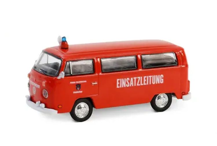 Greenlight - 1:64 1978 Volkswagen Type 2 - Einsatzleitung Feuerwehr - Club V-Dub Series 19