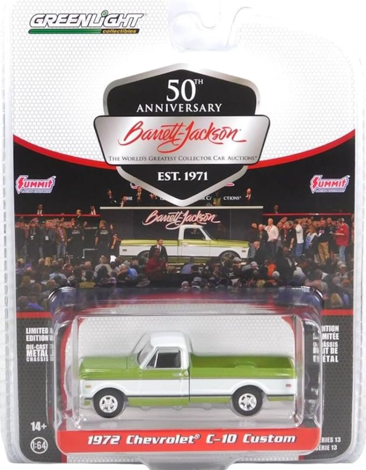 Greenlight - 1:64 1972 Chevrolet C-10 Custom - Barrett-Jackson "Scottsdale Edition" Series 13 - Image 2