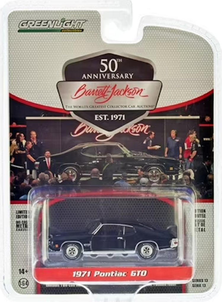 Greenlight - 1:64 1971 Pontiac GTO - Barrett-Jackson 'Scottsdale Edition" Series 13 - Image 2