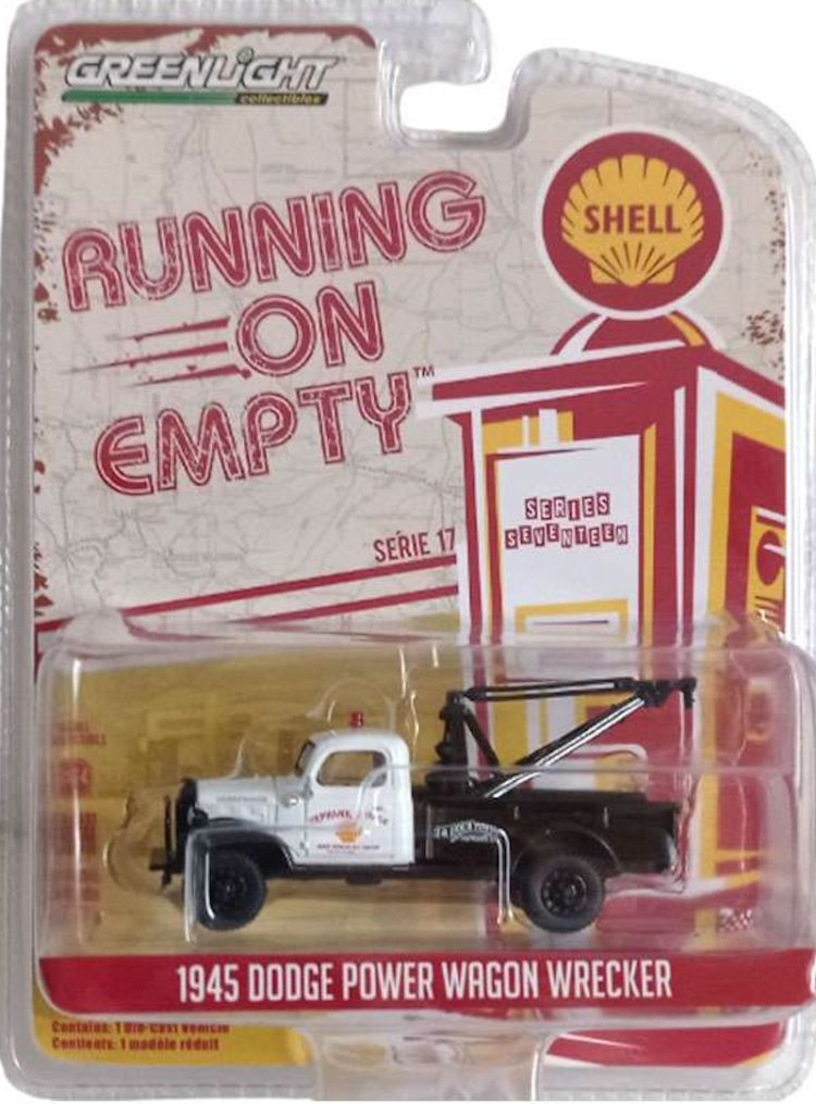 Greenlight - 1:64 1945 Dodge Power Wagon Wrecker ( Shell Oil) - Running on Empty Series 17 - Image 2