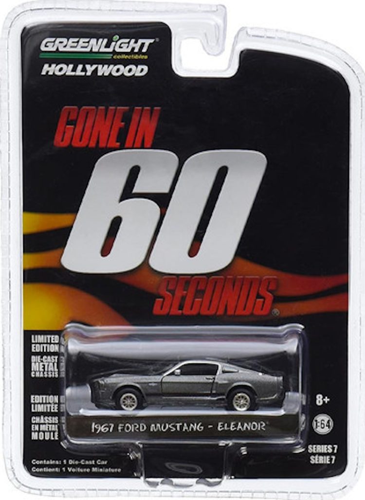 Greenlight - 1:64 1967 Custom Ford Mustang "Eleanor" - Gone in 60 Seconds (2000) - Hollywood Collection Series 5 - Image 2