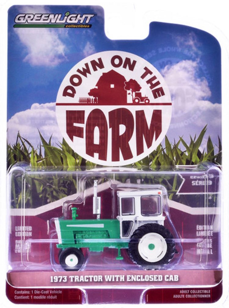 Greenlight - 1:64 1973 Tractor with Enclosed Cab - Down on the Farm Series 9 - Image 2