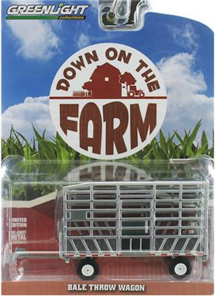 Greenlight - 1:64 Bale Throw Wagon - Down on the Farm Series 9 - Image 2