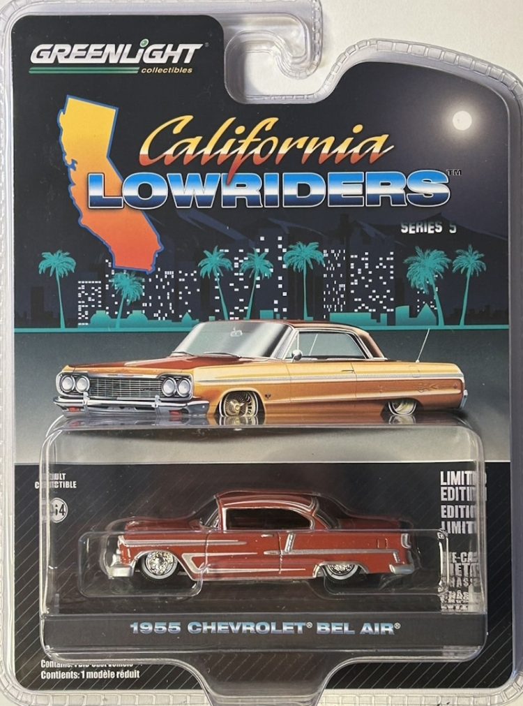 Greenlight - 1:64 1955 Chevrolet Bel Air - California Lowriders Series 5 - Image 2