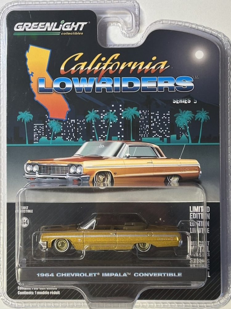 Greenlight - 1:64 1964 Chevrolet Impala Convertible - California Lowriders Series 5 - Image 2