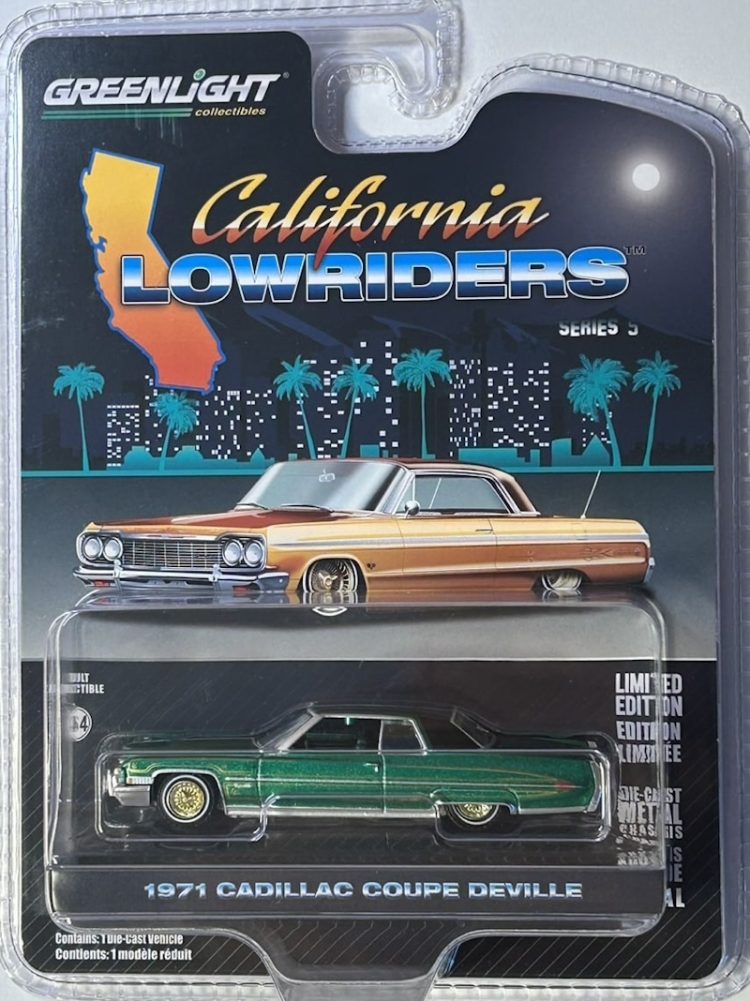 Greenlight - 1:64 1971 Cadillac Coupe Deville - California Lowriders Series 5 - Image 2