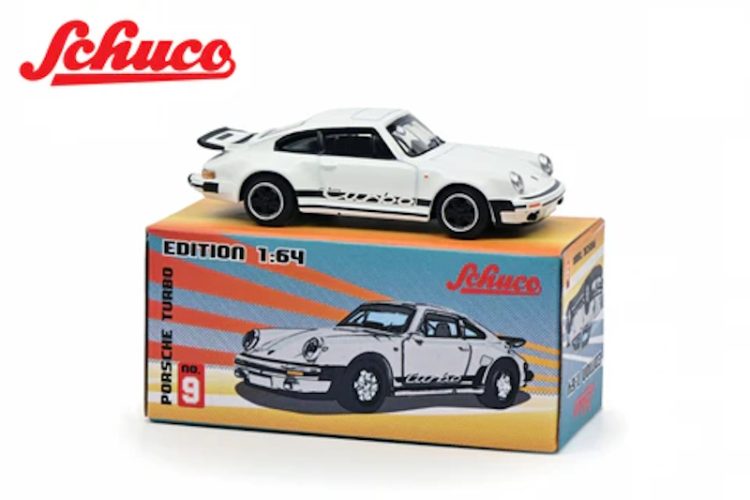 Schuco - 1:64 Porsche Turbo No.9 - Paper Edition - Image 2