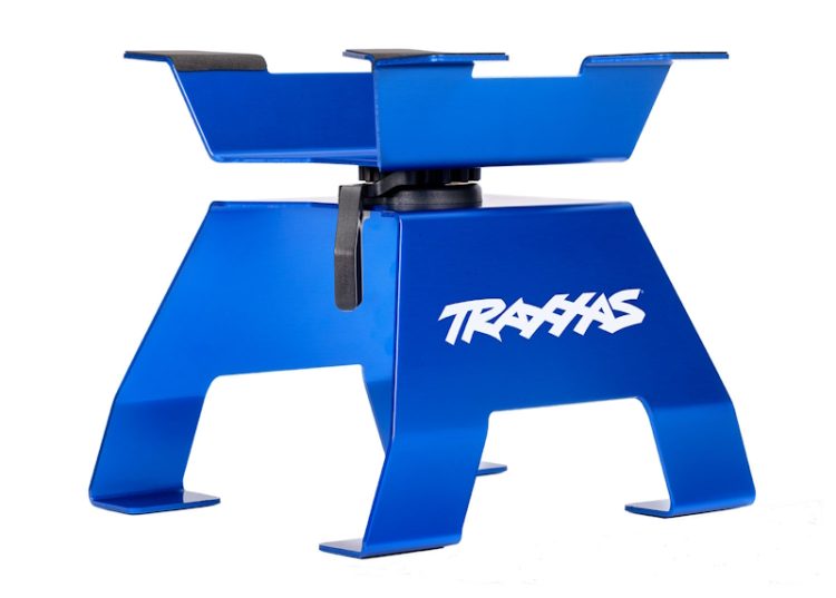 Traxxas - Aluminum RC Car/ Truck Stand, X-Trucks, blue