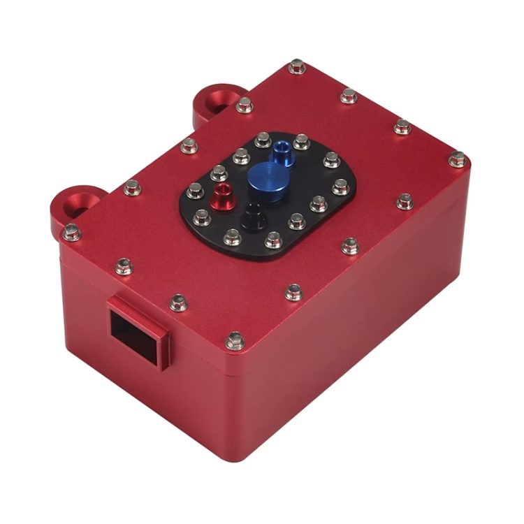 Hobby Details - Aluminum CNC Scale Fuel Cell Receiver Box - Red