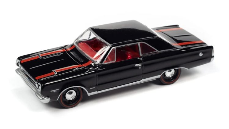 Johnny Lightning - 1:64 1967 Plymouth GTX (Black) - Muscle Cars USA