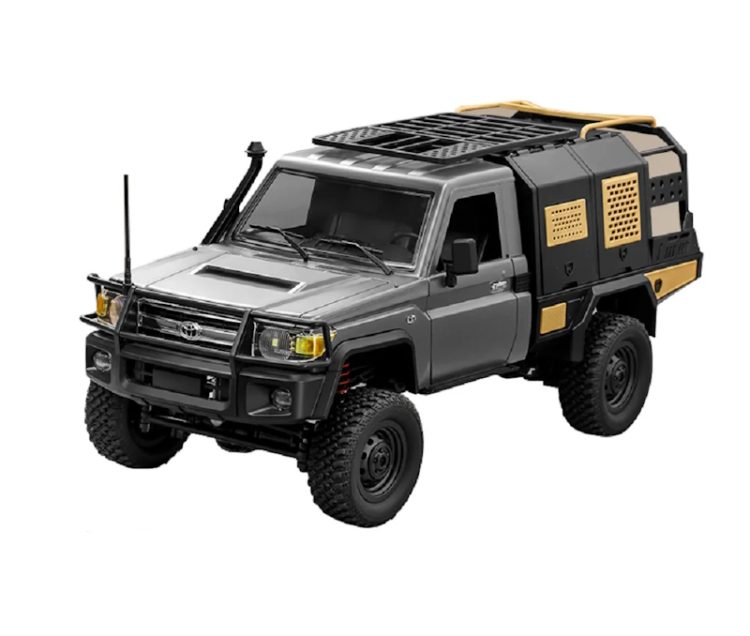 MN Model - RC 1:12 Toyota Land Cruiser LC-79 Supertourer - Silver