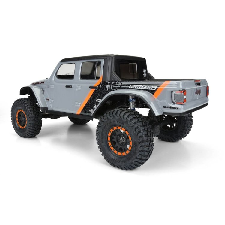 Pro-Line Racing - 1:10 2020 Jeep Gladiator Clear Body 12.3" (313mm) Wheelbase Crawlers - Image 5