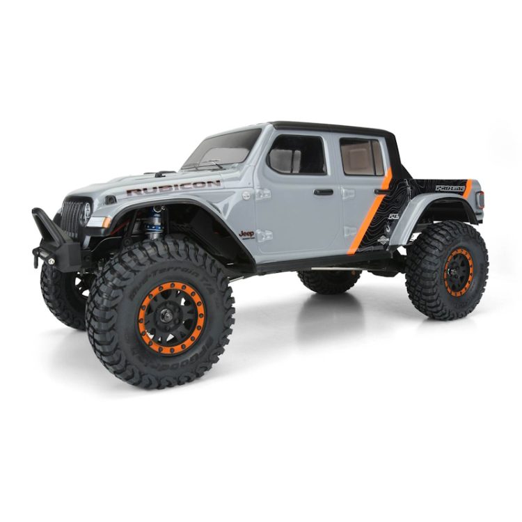 Pro-Line Racing - 1:10 2020 Jeep Gladiator Clear Body 12.3" (313mm) Wheelbase Crawlers - Image 6