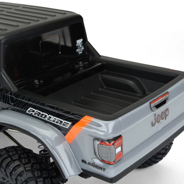 Pro-Line Racing - 1:10 2020 Jeep Gladiator Clear Body 12.3" (313mm) Wheelbase Crawlers - Image 8