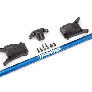Traxxas - Skip to the end of the images gallery Skip to the beginning of the images gallery Blue Aluminum Chassis Brace Kit & Hardware