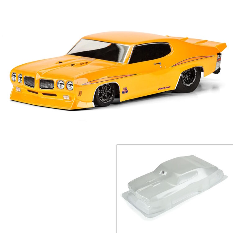 Pro-Line - 1:10 1970 Pontiac GTO Judge, Clear Body: Drag Car