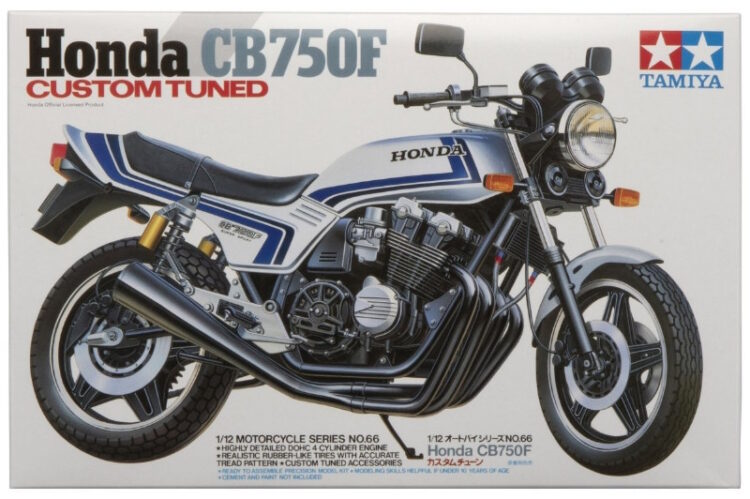 Tamiya - 1:12 Honda CB750F  "Custom Tuned" - Image 3