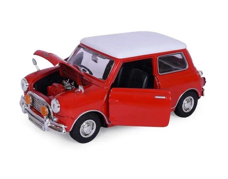 Motormax - 1:18 Morris Mini Cooper 1961 - 67, Red - Image 2